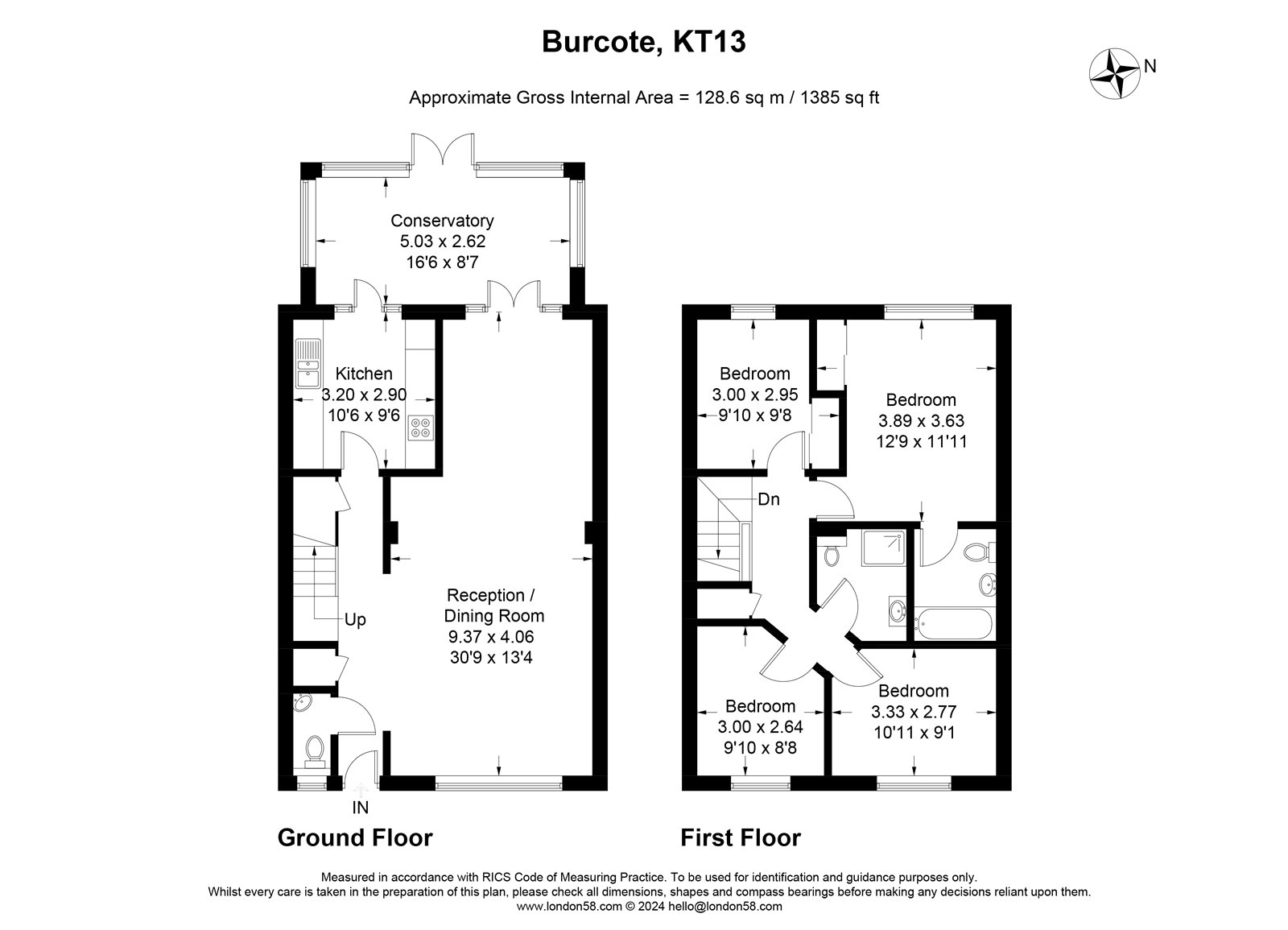 Dupl,, Burcote, Werybridge floorplan