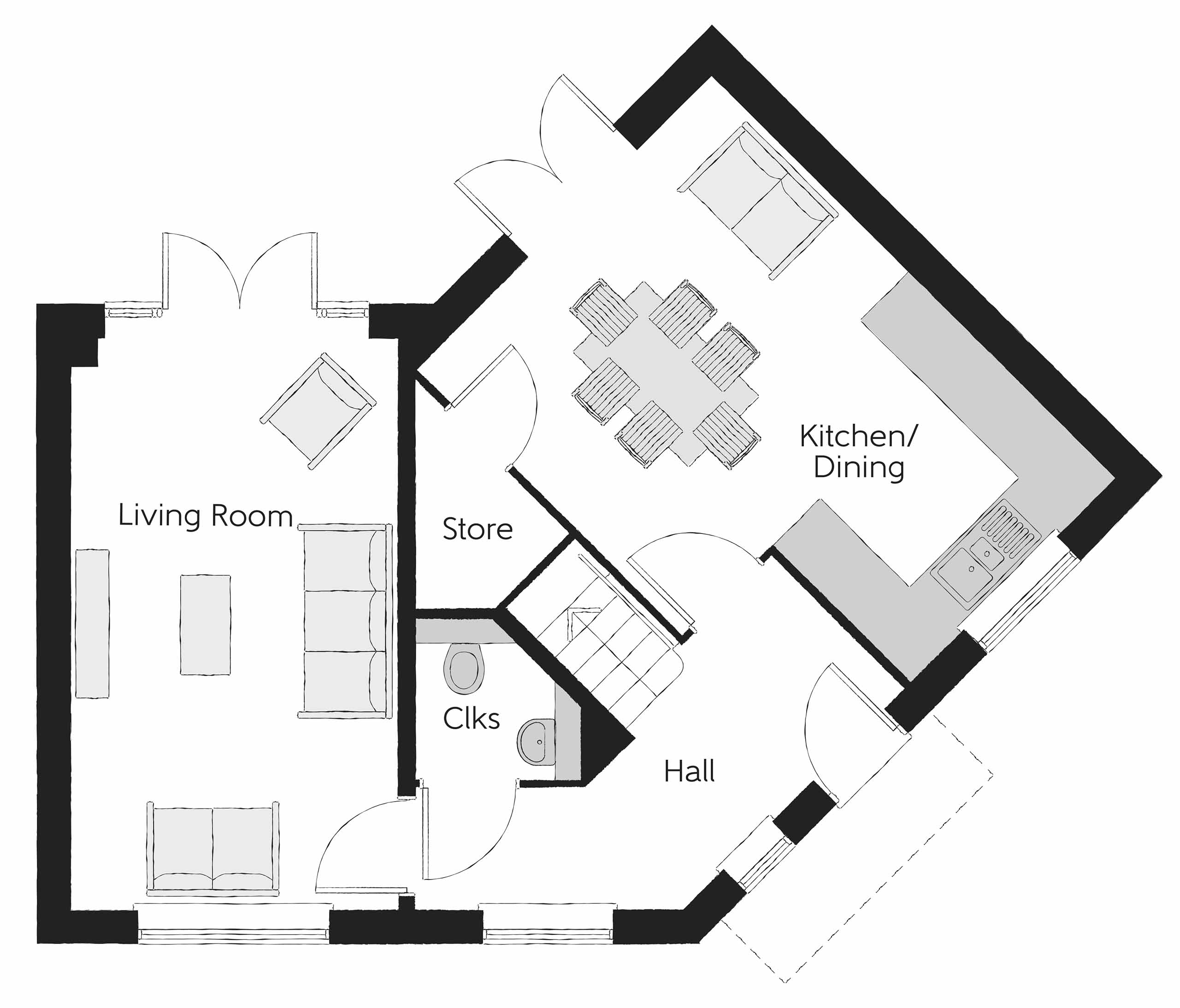 46, North Fields, Sturminster Newton floorplan
