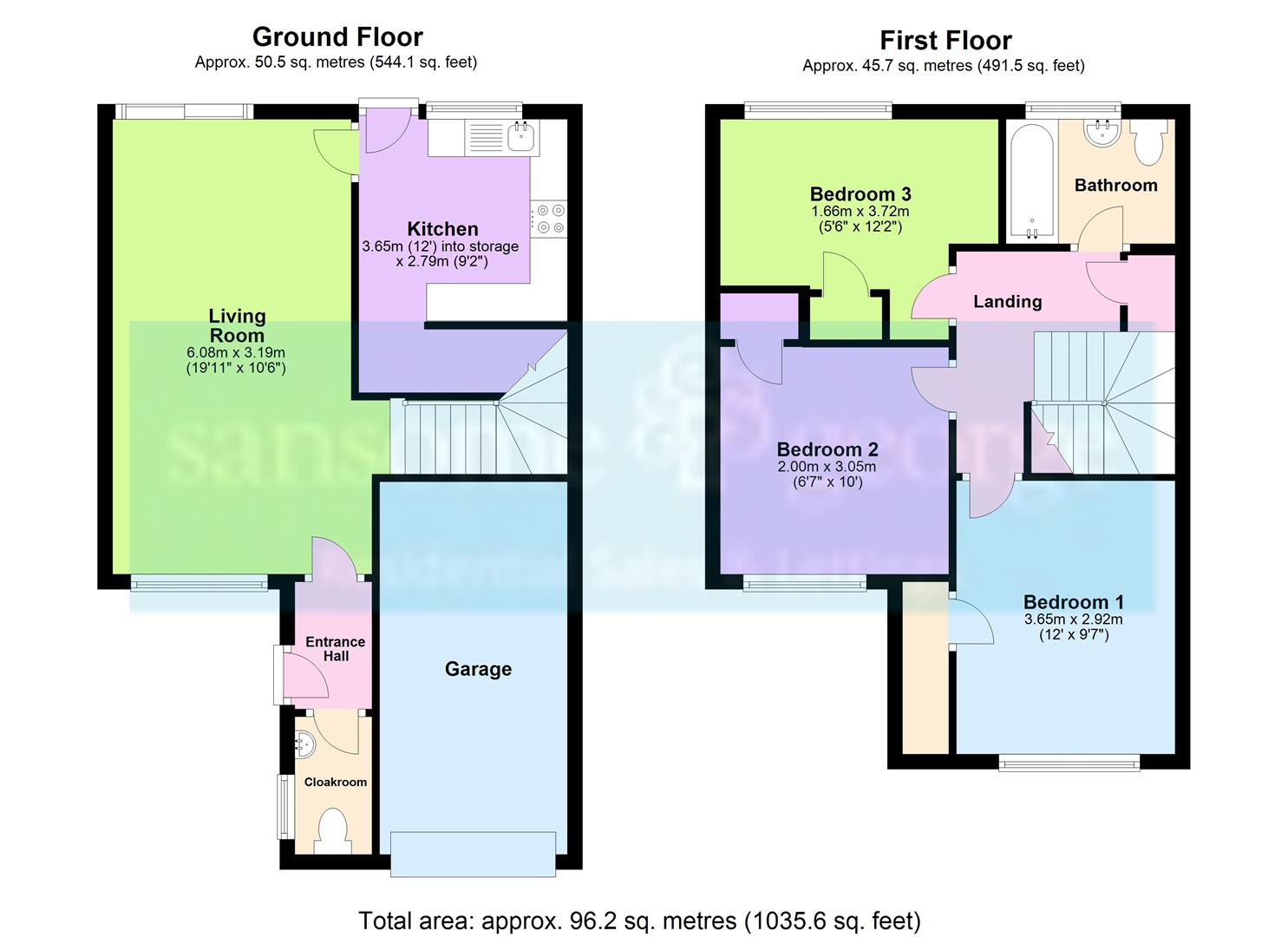12, Ashwood Close, Reading floorplan