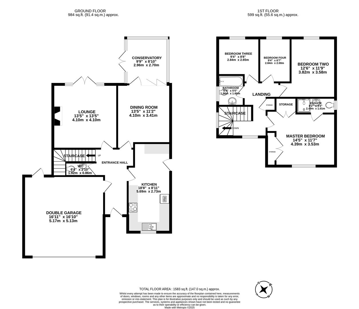 24, Hampshire Road, Preston floorplan