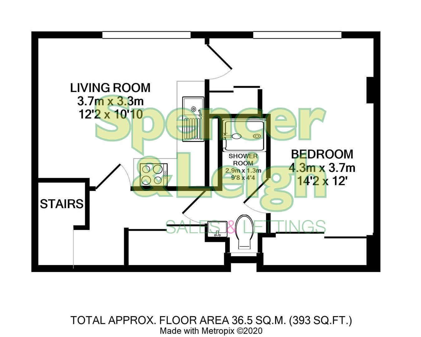 Flat 3, 216, Hangleton Road, Hove floorplan