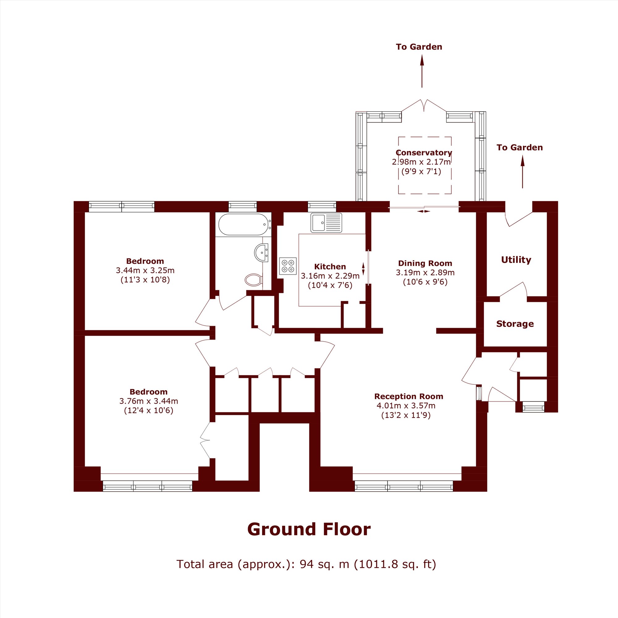 21, Fairby Road, London floorplan