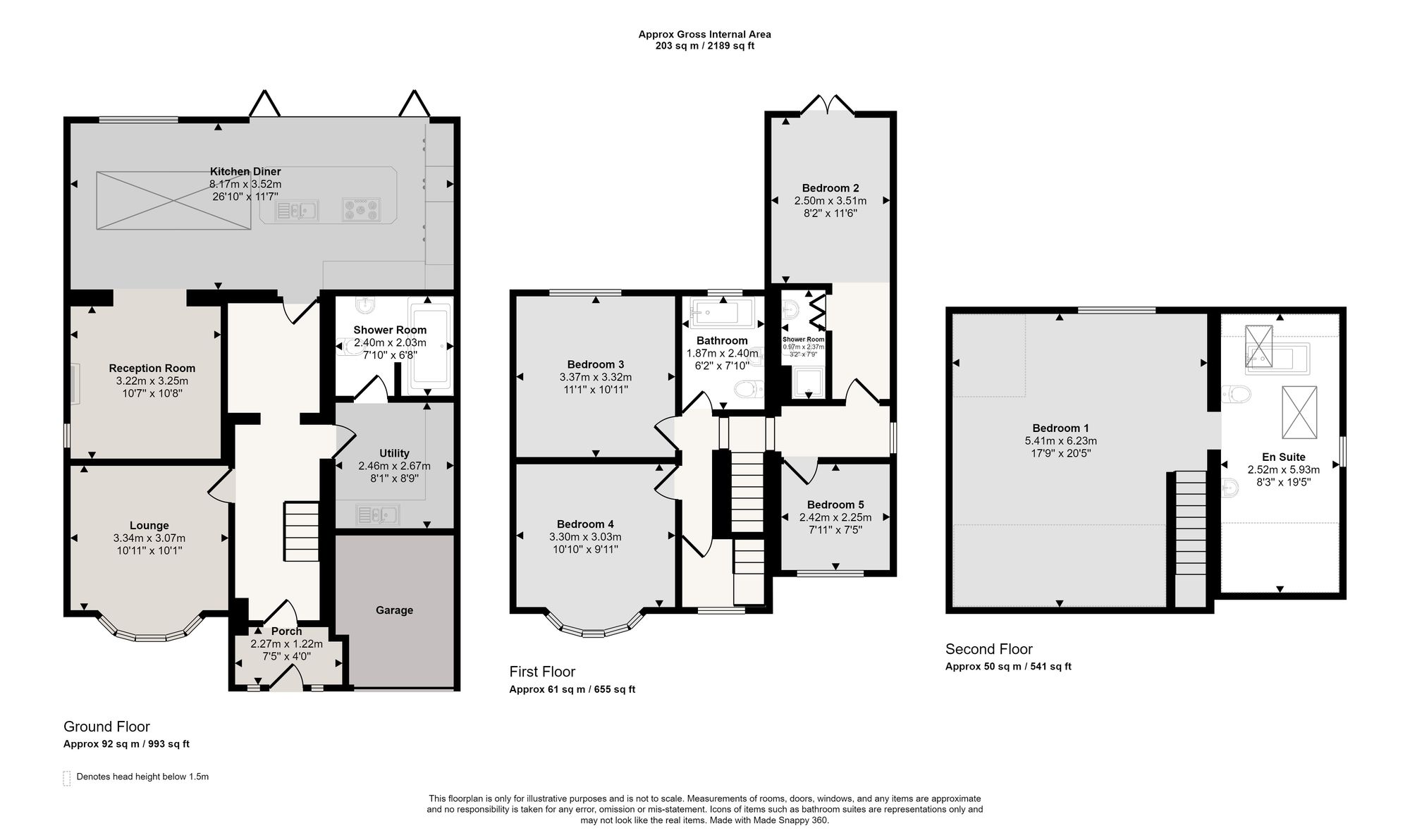 65 Bridgewater Road, Manchester floorplan