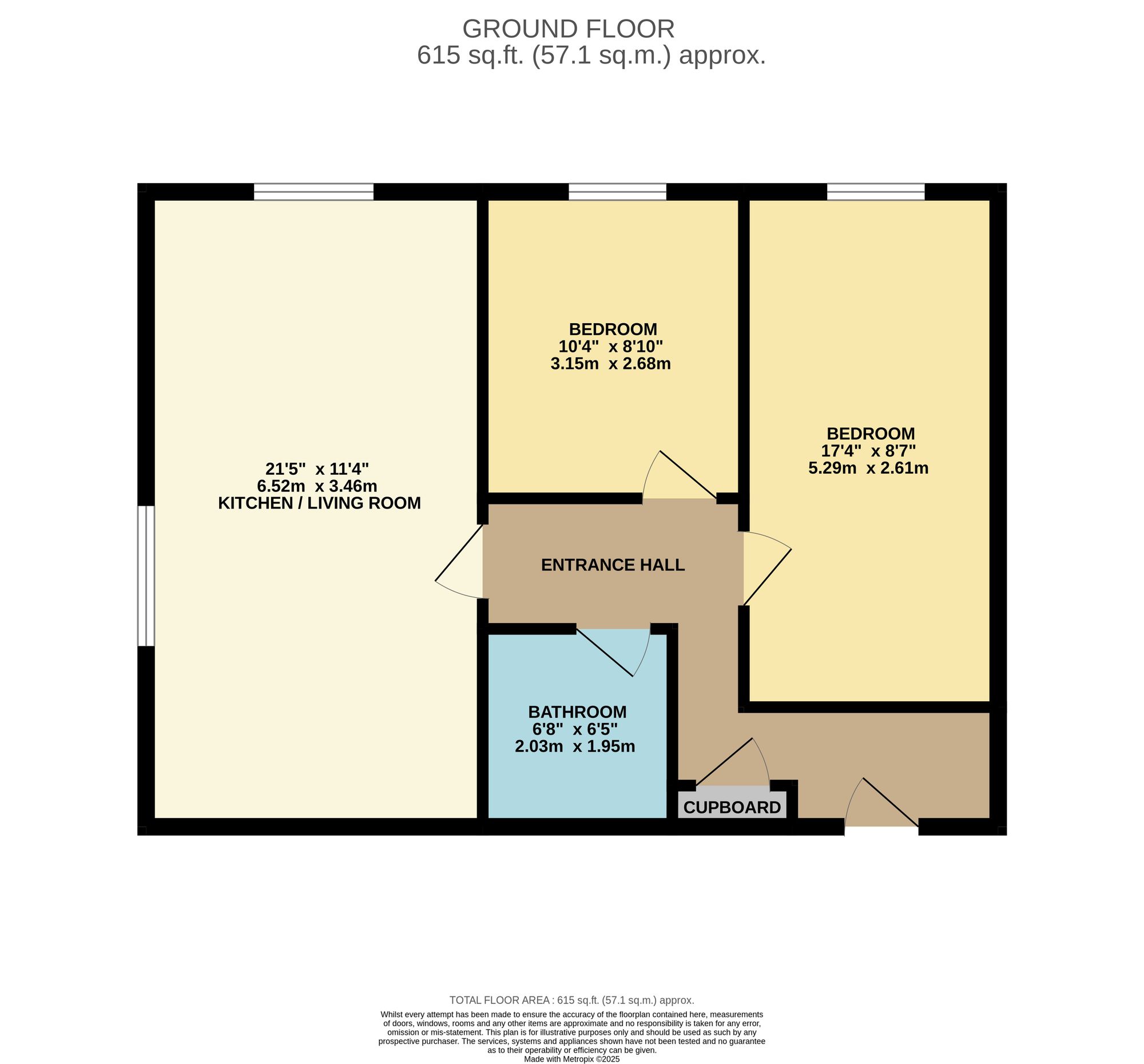 Flat 21, 114 Knighton Lane, Leicester floorplan
