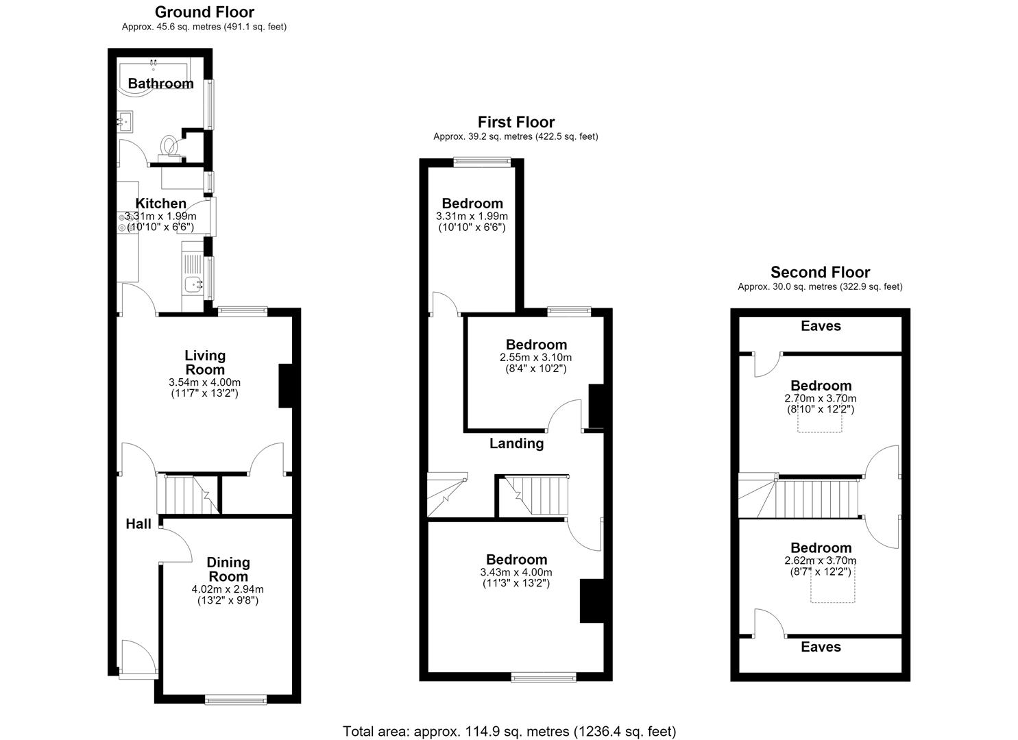 72, Volta Street, Selby floorplan