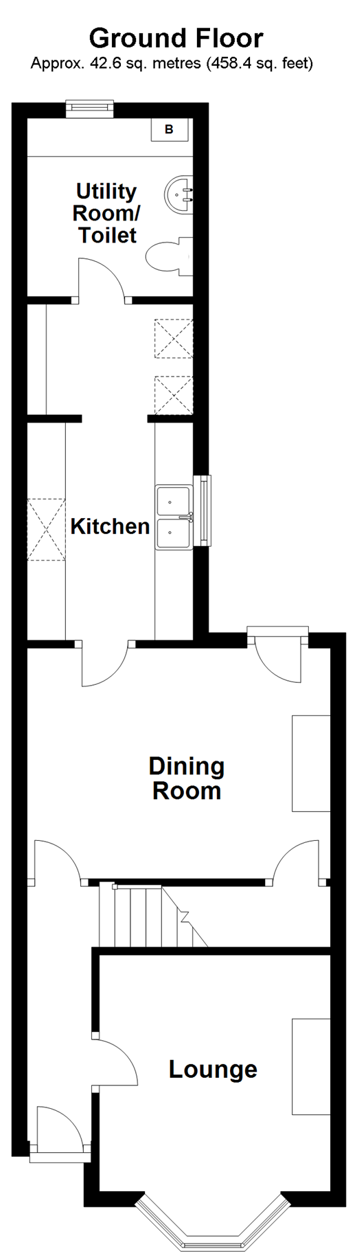 2 Bedrooms Terraced house for sale in Kitchener Road, Strood, Rochester, Kent ME2