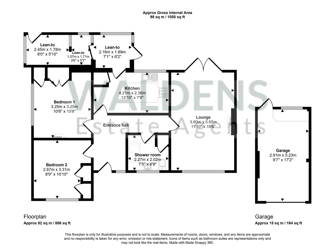 42, Ibbett Close, Bedford floorplan