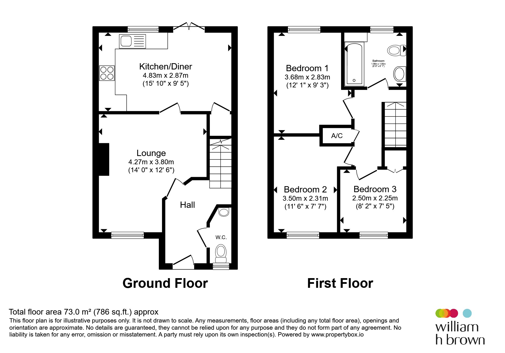 5, Merrills Way, SKEGNESS floorplan