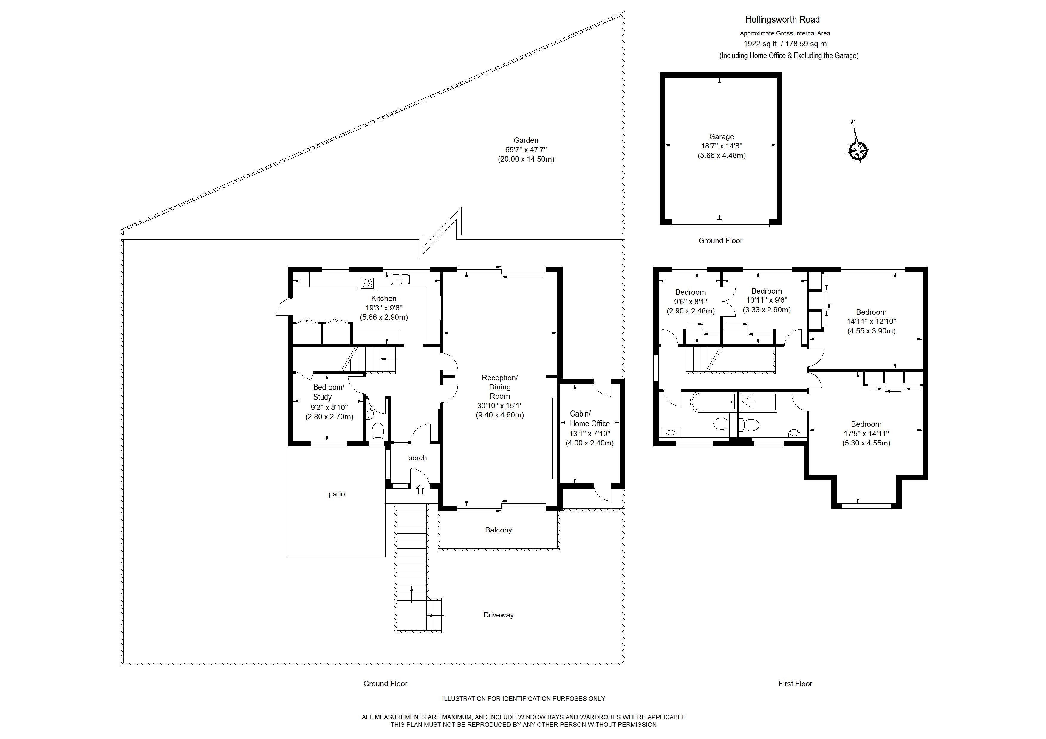 Hollingsworth Road, Croydon floorplan