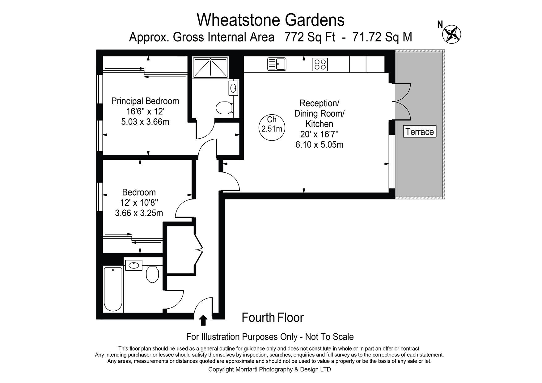 Flat 12, 5, Wheatstone Gardens, London floorplan