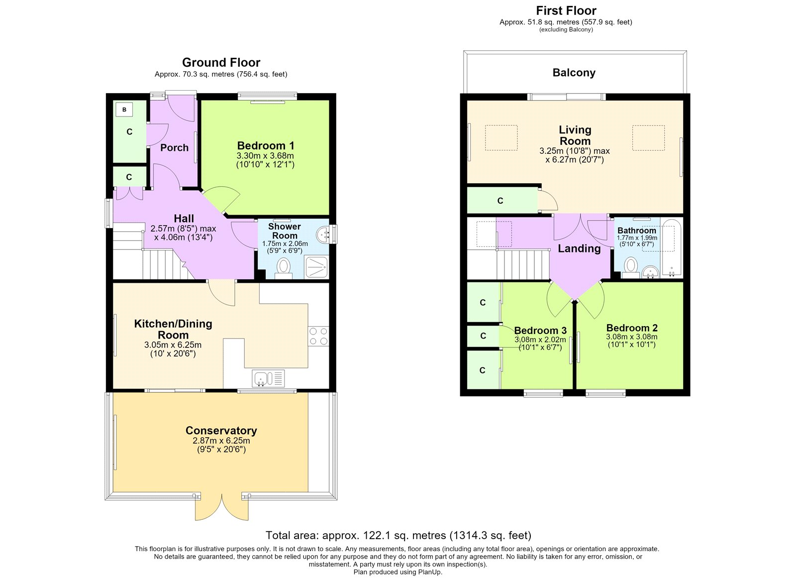 Ffordd Y Fulfran, Ceredigion floorplan