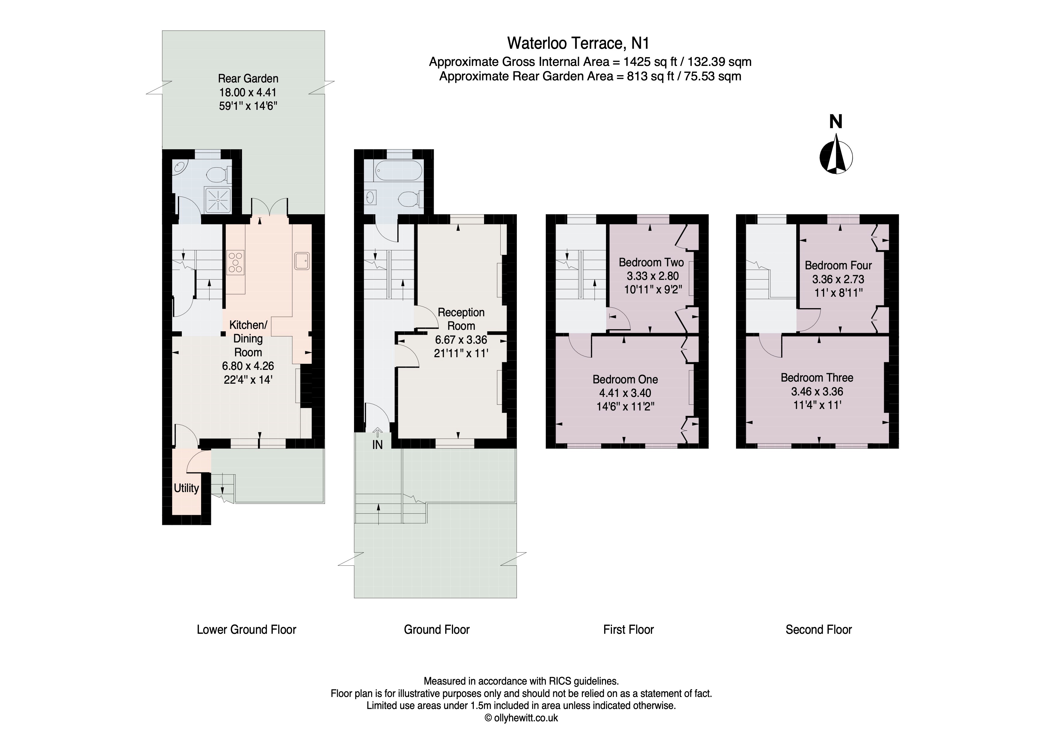 7, Waterloo Terrace, London floorplan
