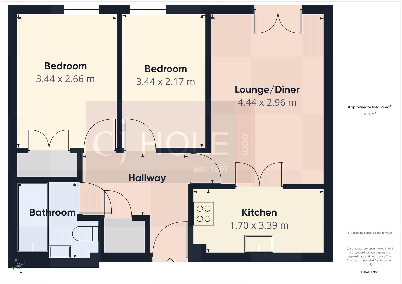 39, Springly Court, Bristol floorplan