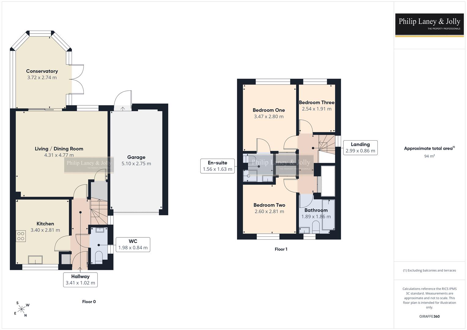 Hoskyns Avenue, Worcester floorplan