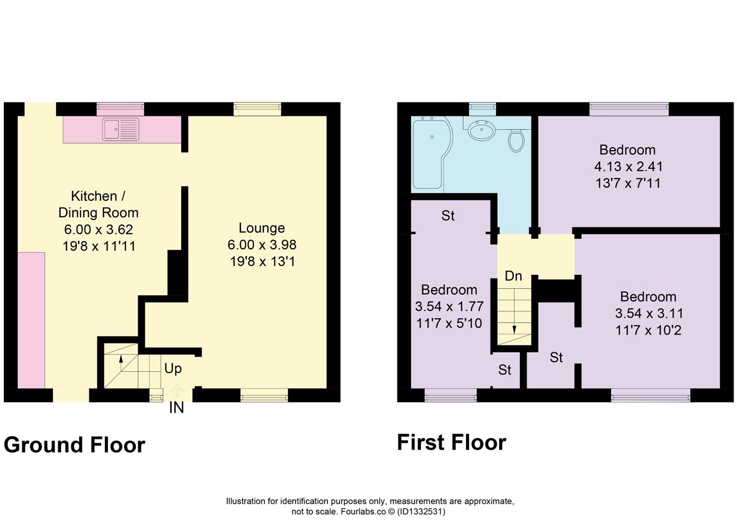 36, Finmore Street, Dundee floorplan