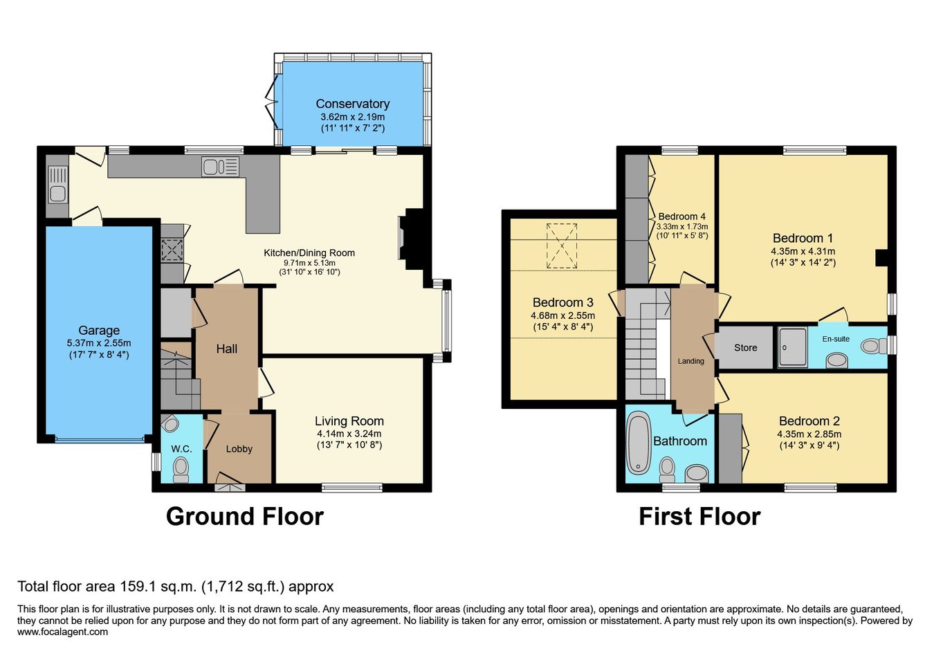25a, Osbourne Road, Bridport floorplan