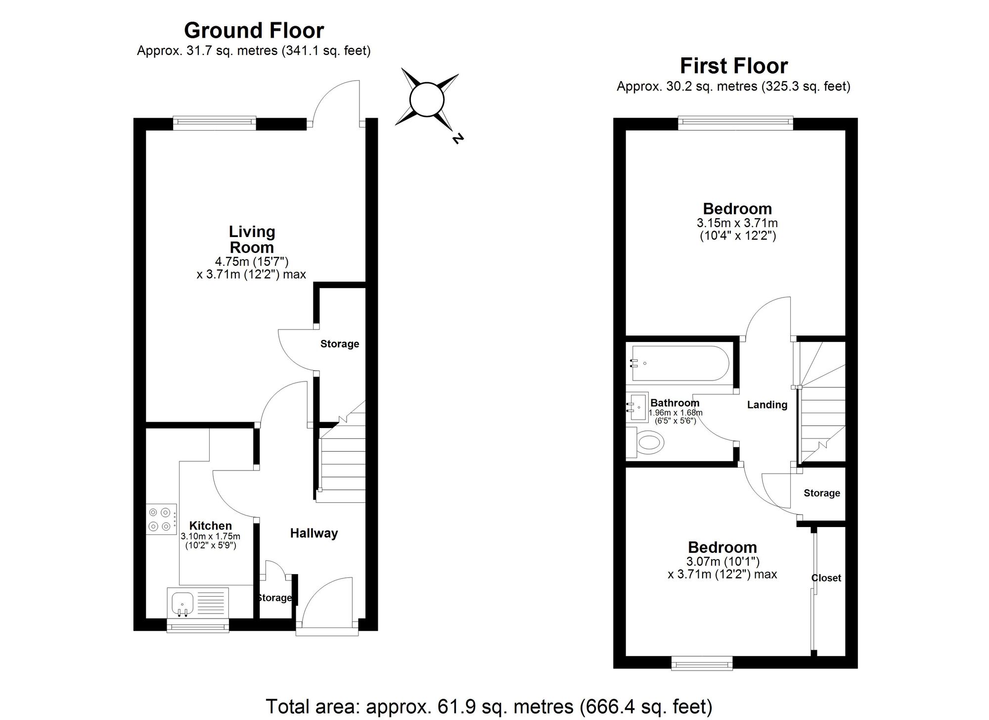 4 Wickets Way, Hainault floorplan