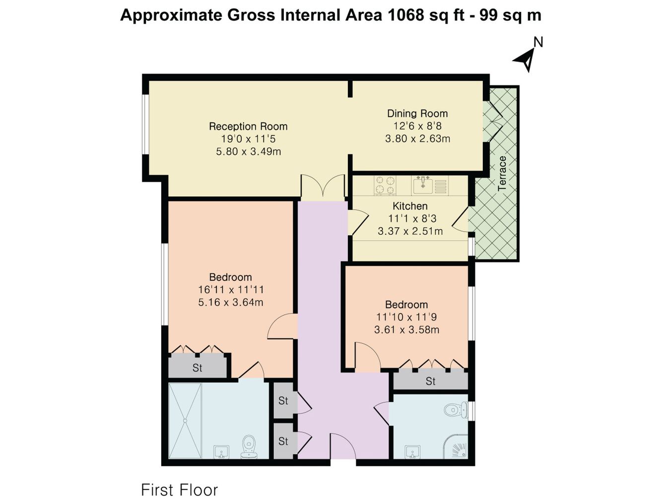 19, Stuart Court, Minchinhampton floorplan