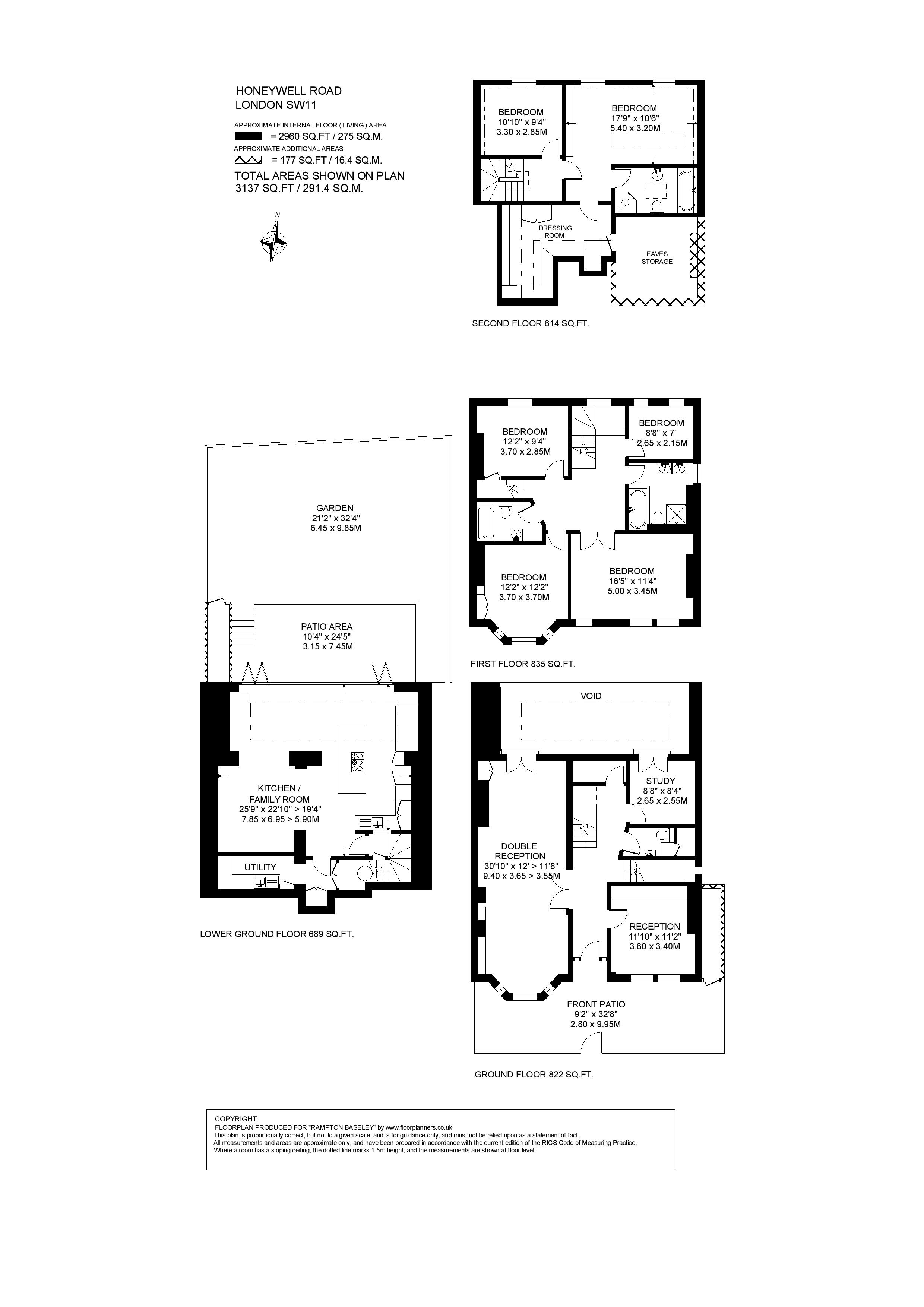 Honeywell Road, SW11 floorplan