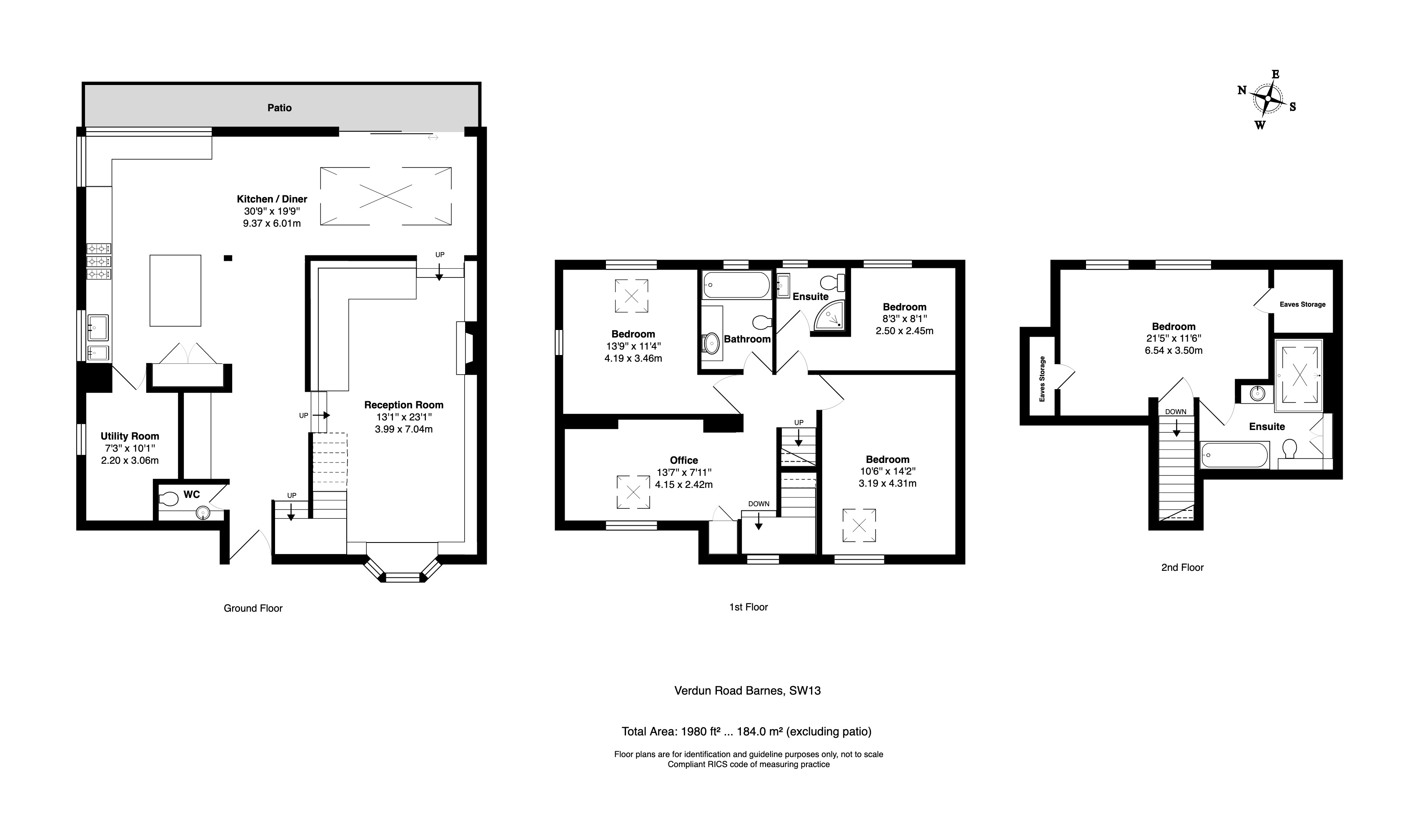 20, Verdun Road , Barnes floorplan