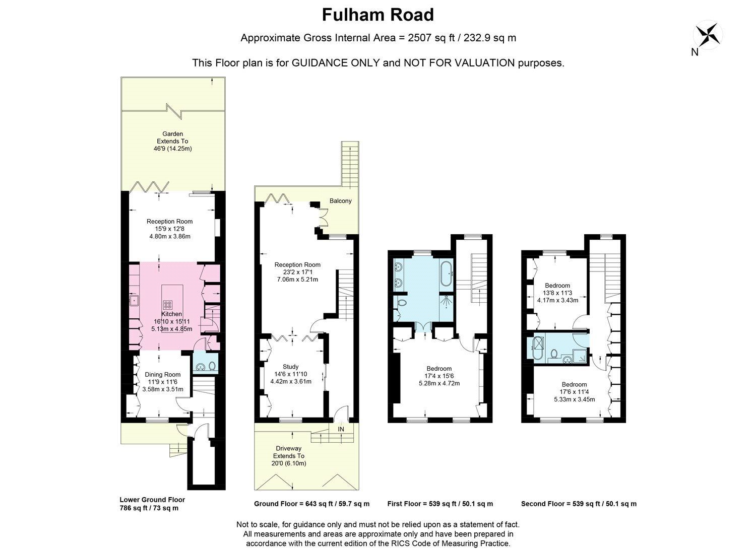 3 Bedrooms Terraced house for sale in Fulham Road, London SW10