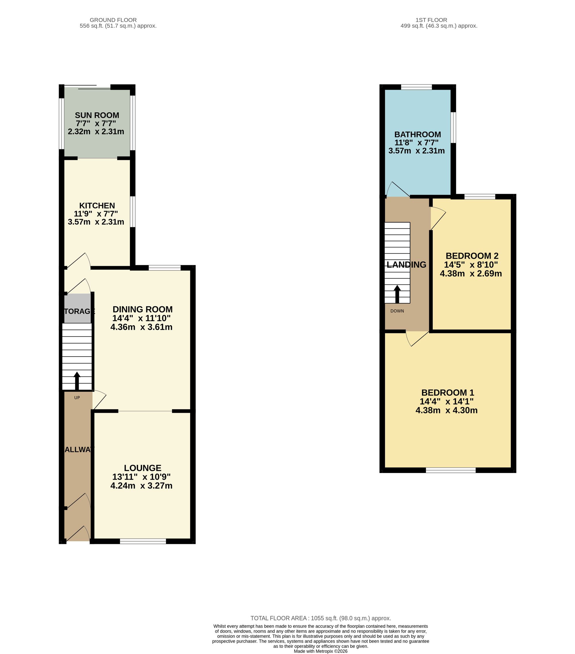 29 Cox Green Road, Bolton floorplan