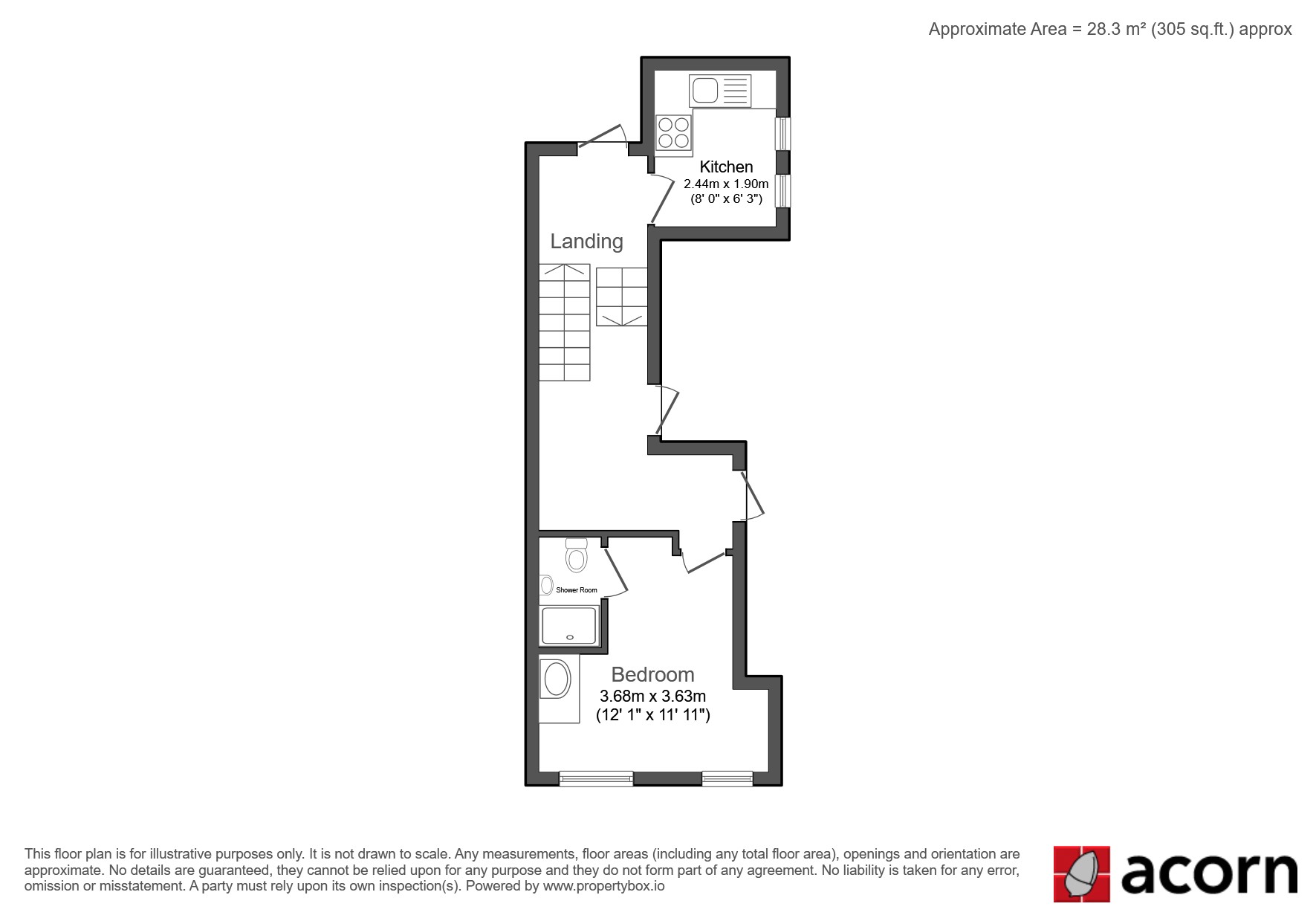 Clarence Road, Croydon floorplan