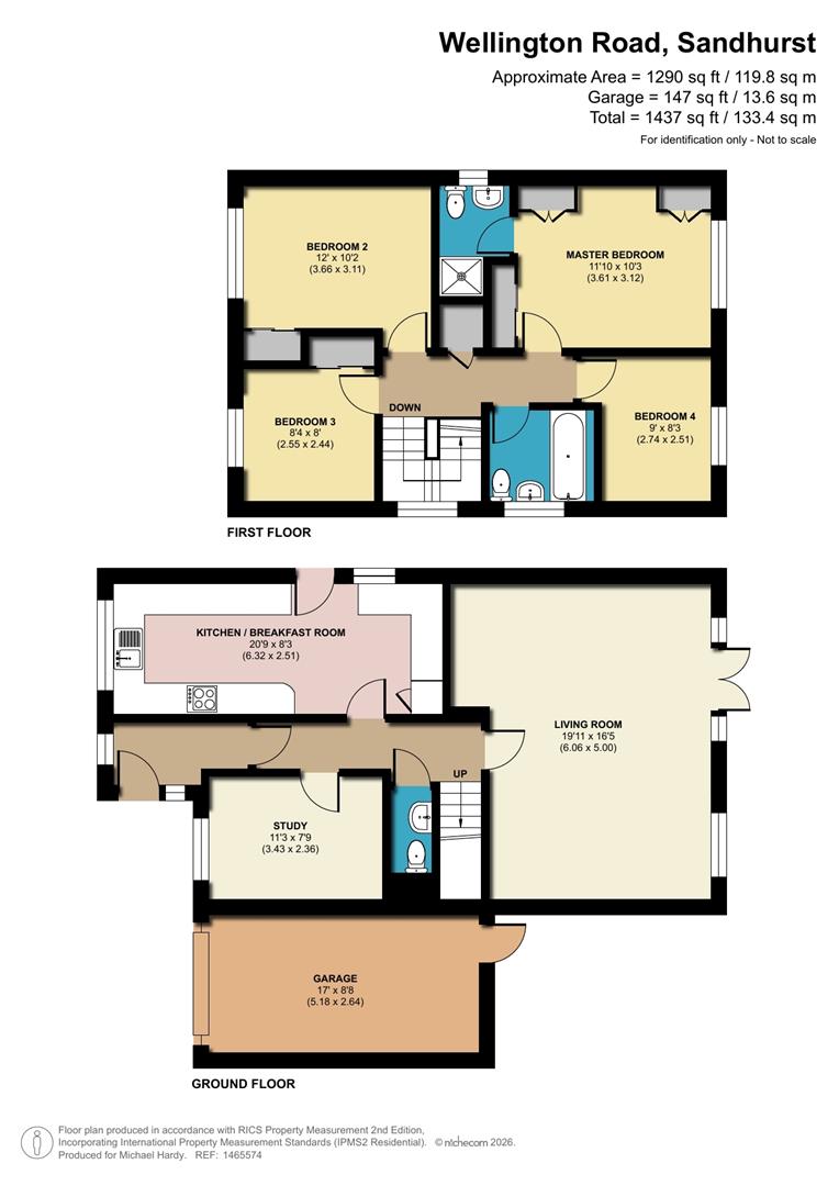 Talavera, 24b, Wellington Road, Sandhurst floorplan