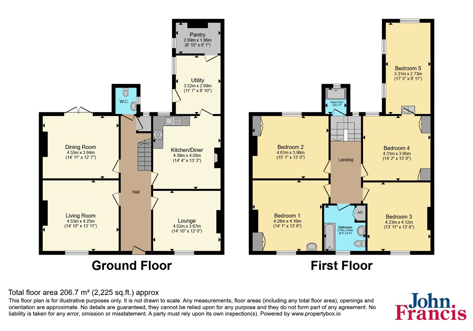 Delfryn,, Ferryside, Carmarthenshire floorplan