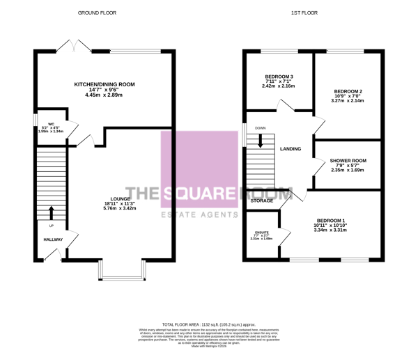 4, Tallington Close, Thornton floorplan