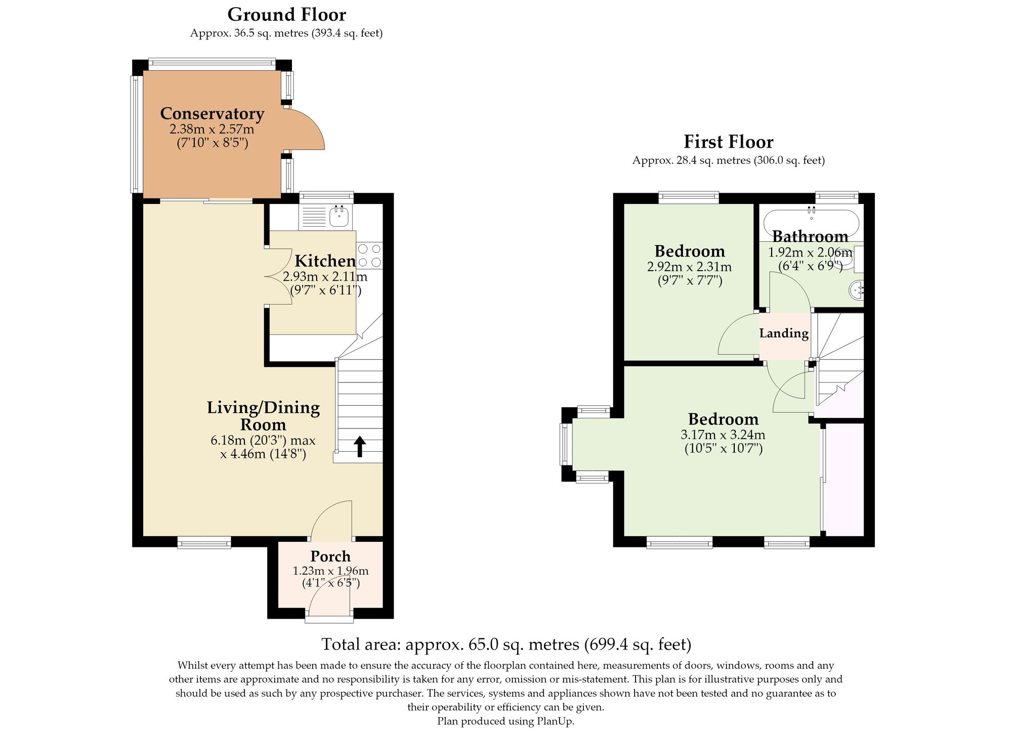 1 Hingley Close, Great Yarmouth floorplan