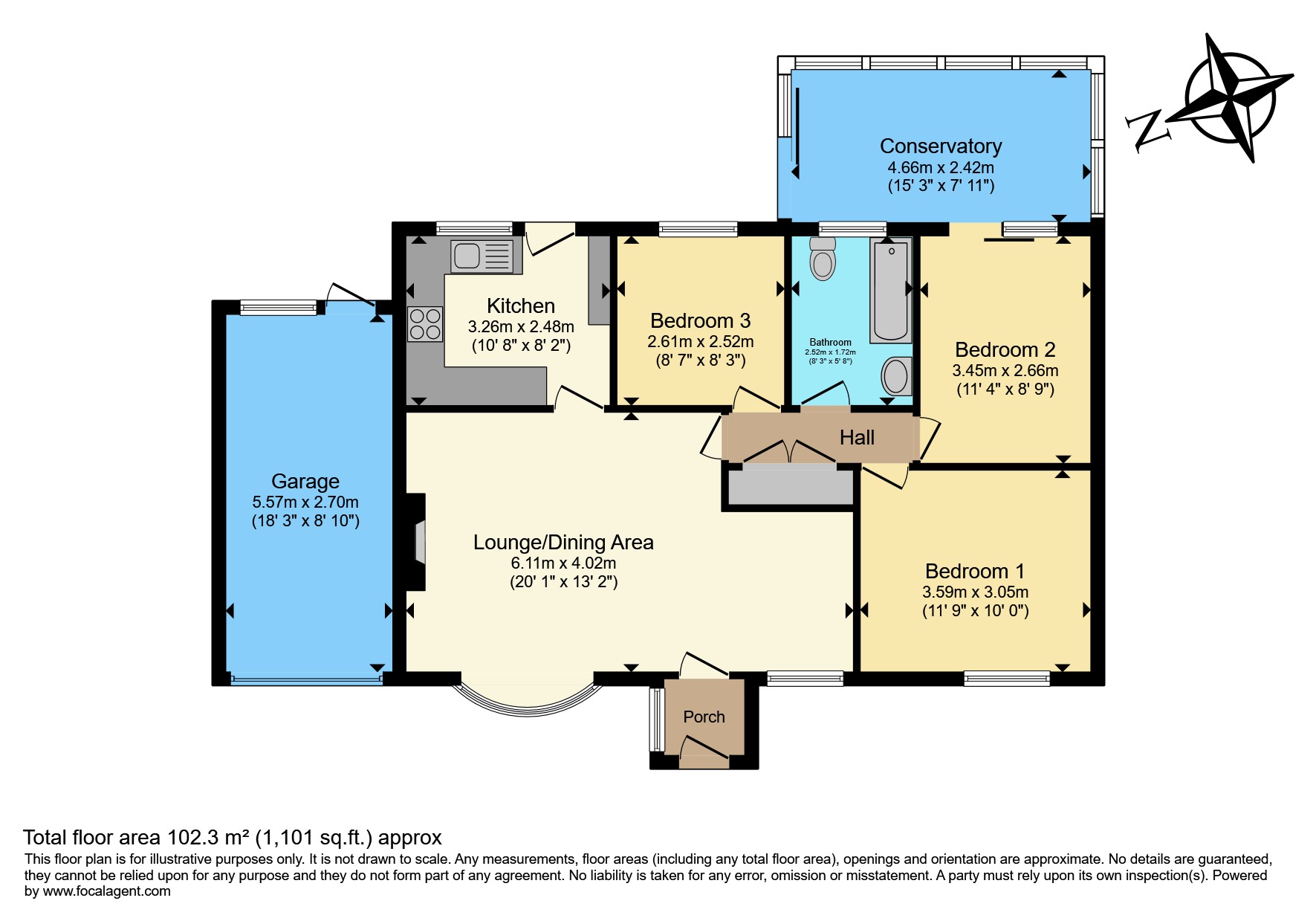 16, Fairfield, Bridgnorth floorplan
