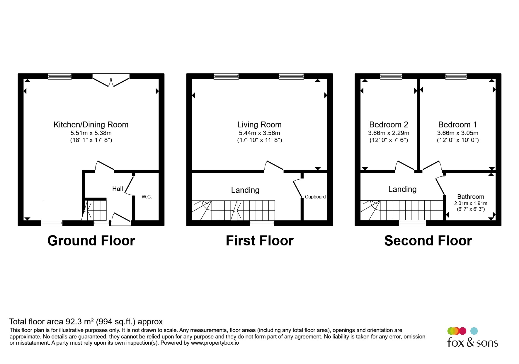 9, Castle Mews, Castle Street, Axminster floorplan