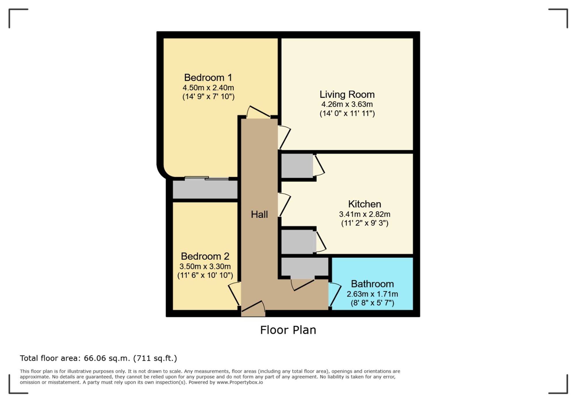 46 Douglas View, Coatbridge floorplan