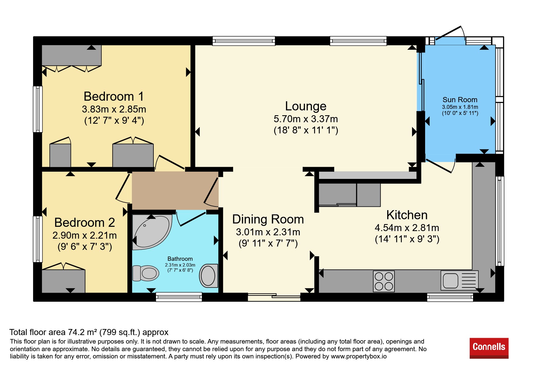 Austcliffe Road, Kidderminster floorplan