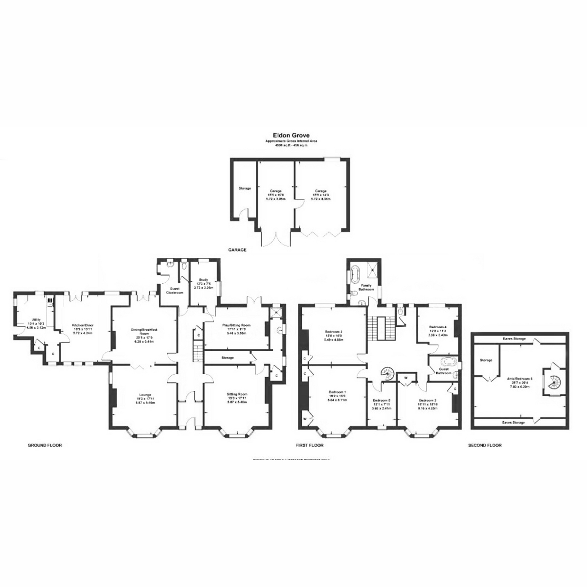 28, Eldon Grove, Hartlepool floorplan