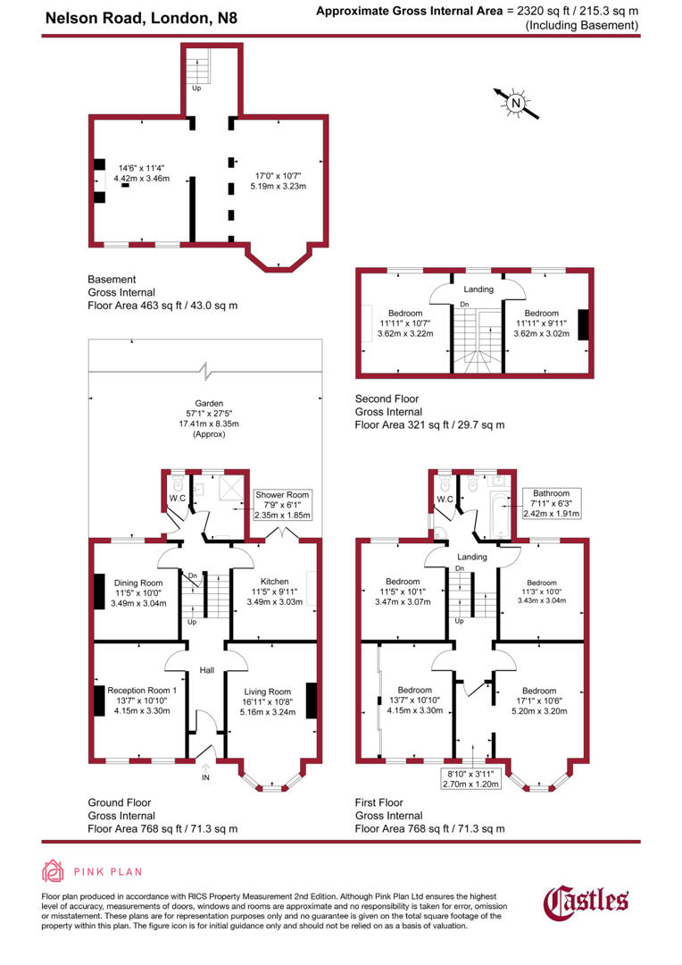36, Nelson Road, Crouch End floorplan