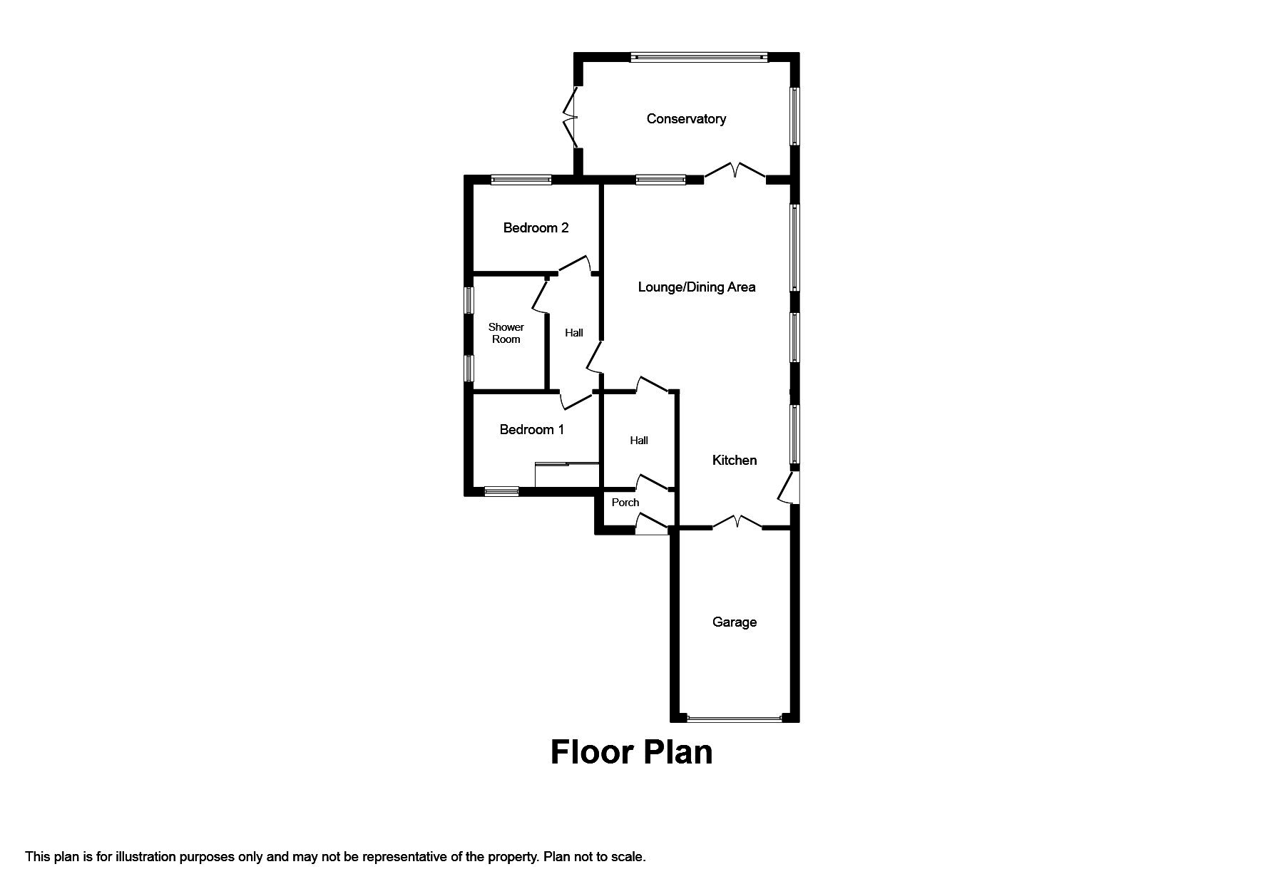 2 Bedrooms Detached bungalow for sale in The Avenue, Woodland Park, Prestatyn LL19