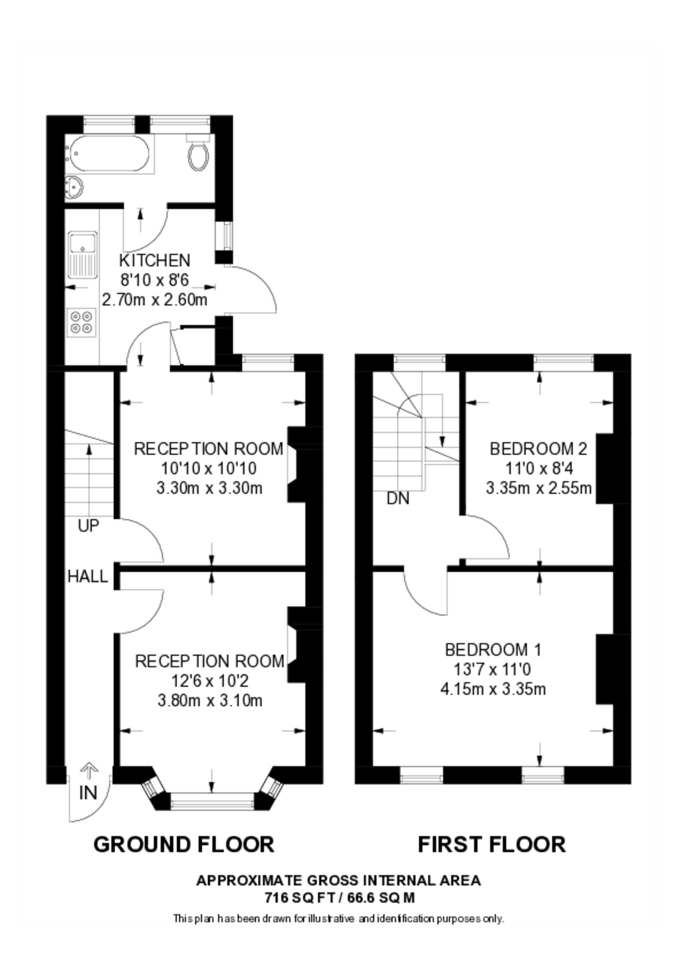 Lonsdale Avenue, Upton Park floorplan