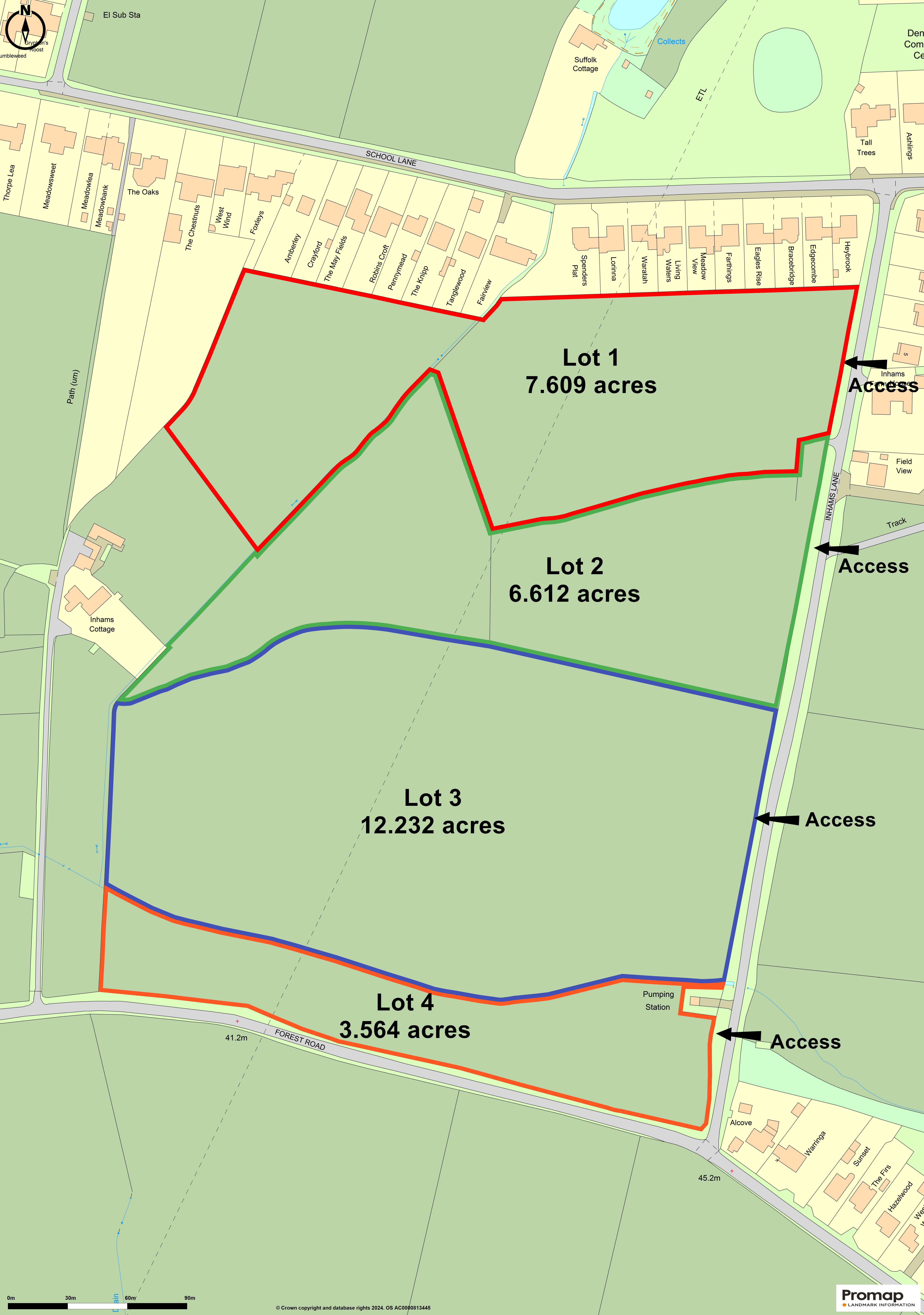Land for sale in Inhams Lane, Waterlooville PO7 67920780 Zoopla