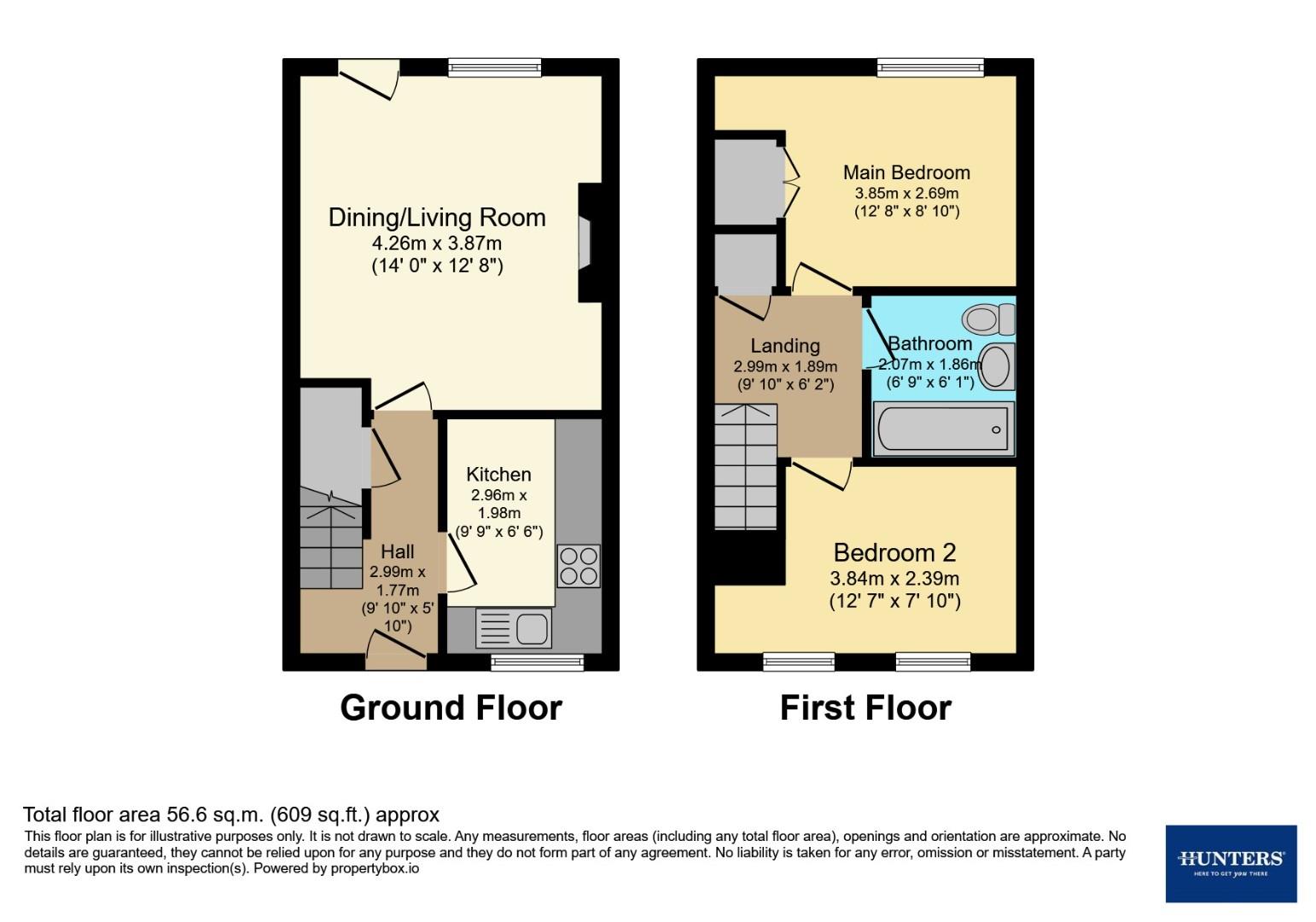 14, Dyke Road, Staffordshire floorplan