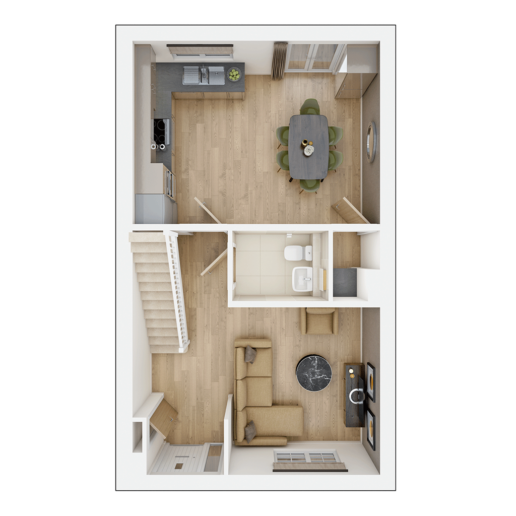 The Eynsford - Plot 73, Arnett Grove, New House Farm, Mickleover floorplan
