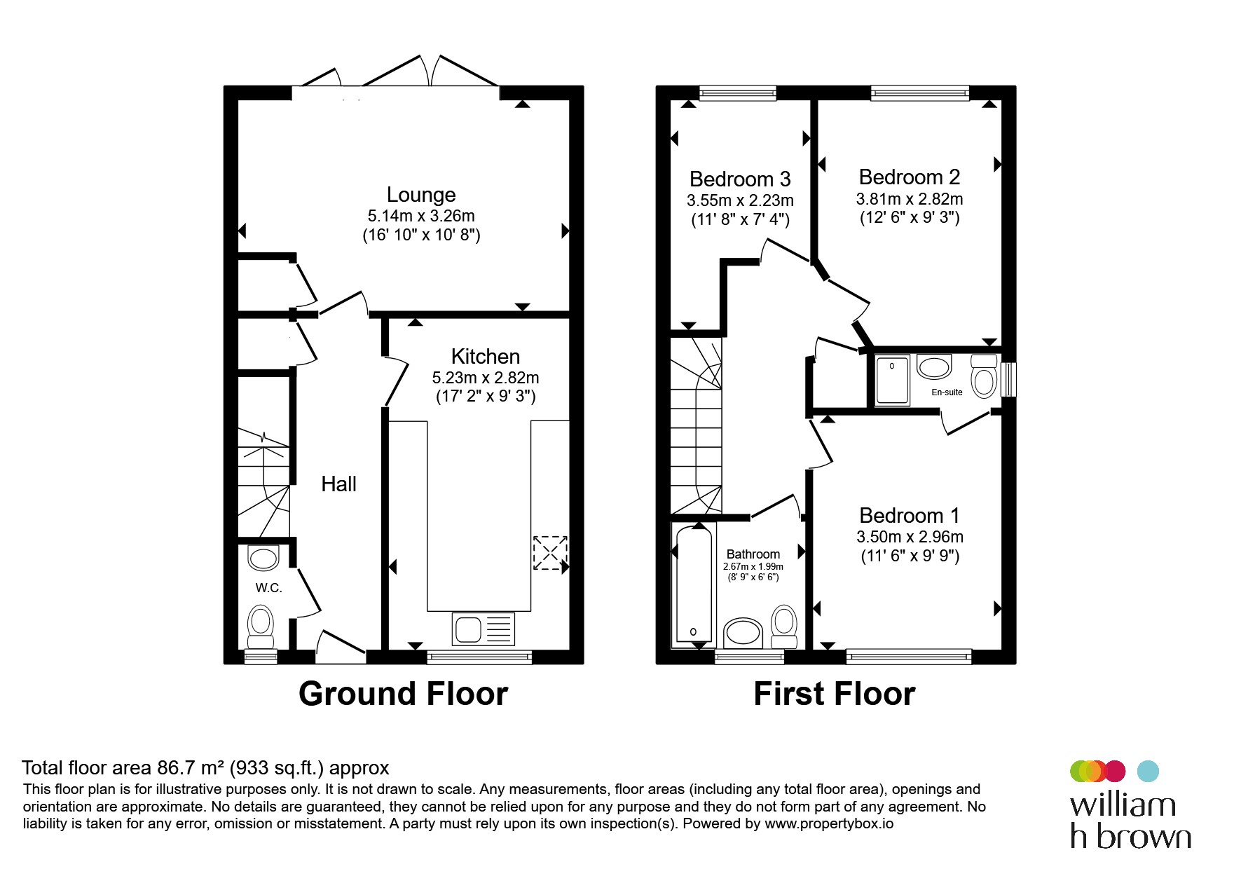 Plot 3, 6, Jubilee Way, Halesworth floorplan