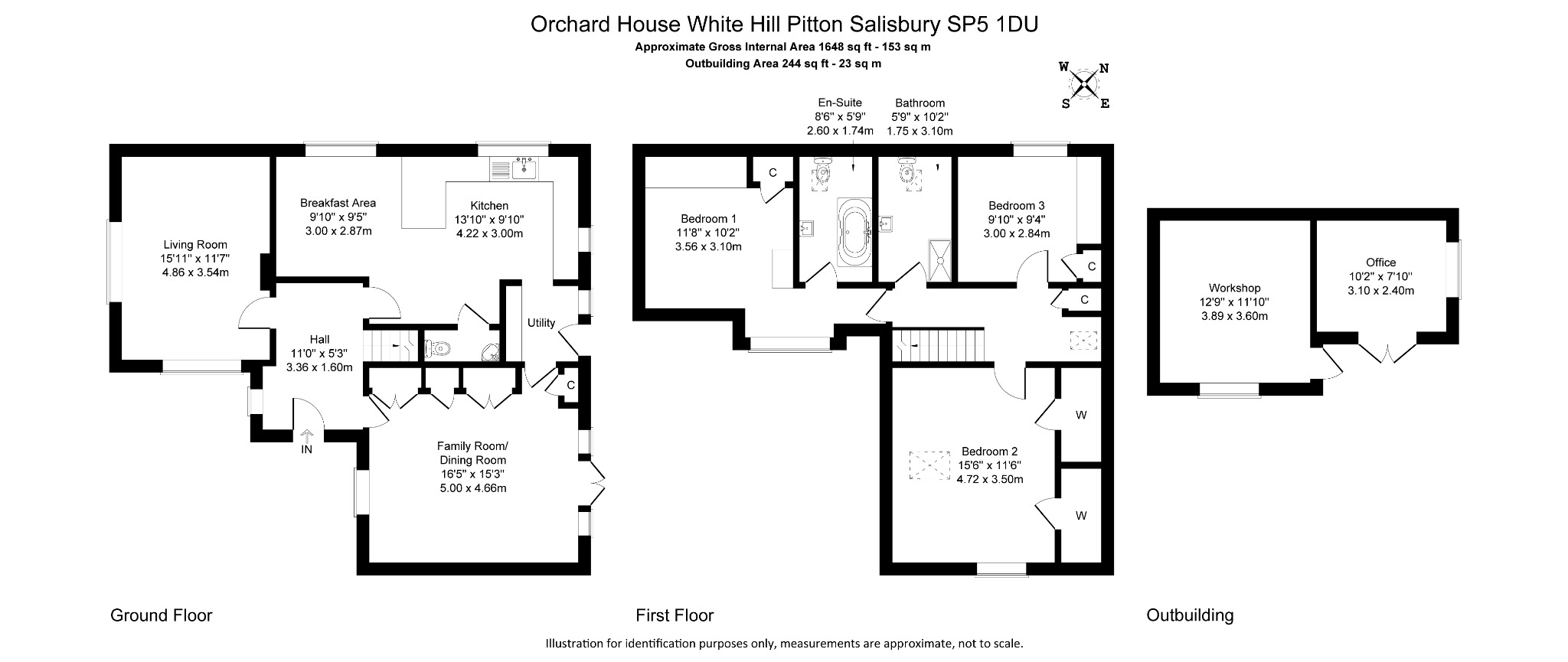 Orchard House, White Hill, Salisbury floorplan