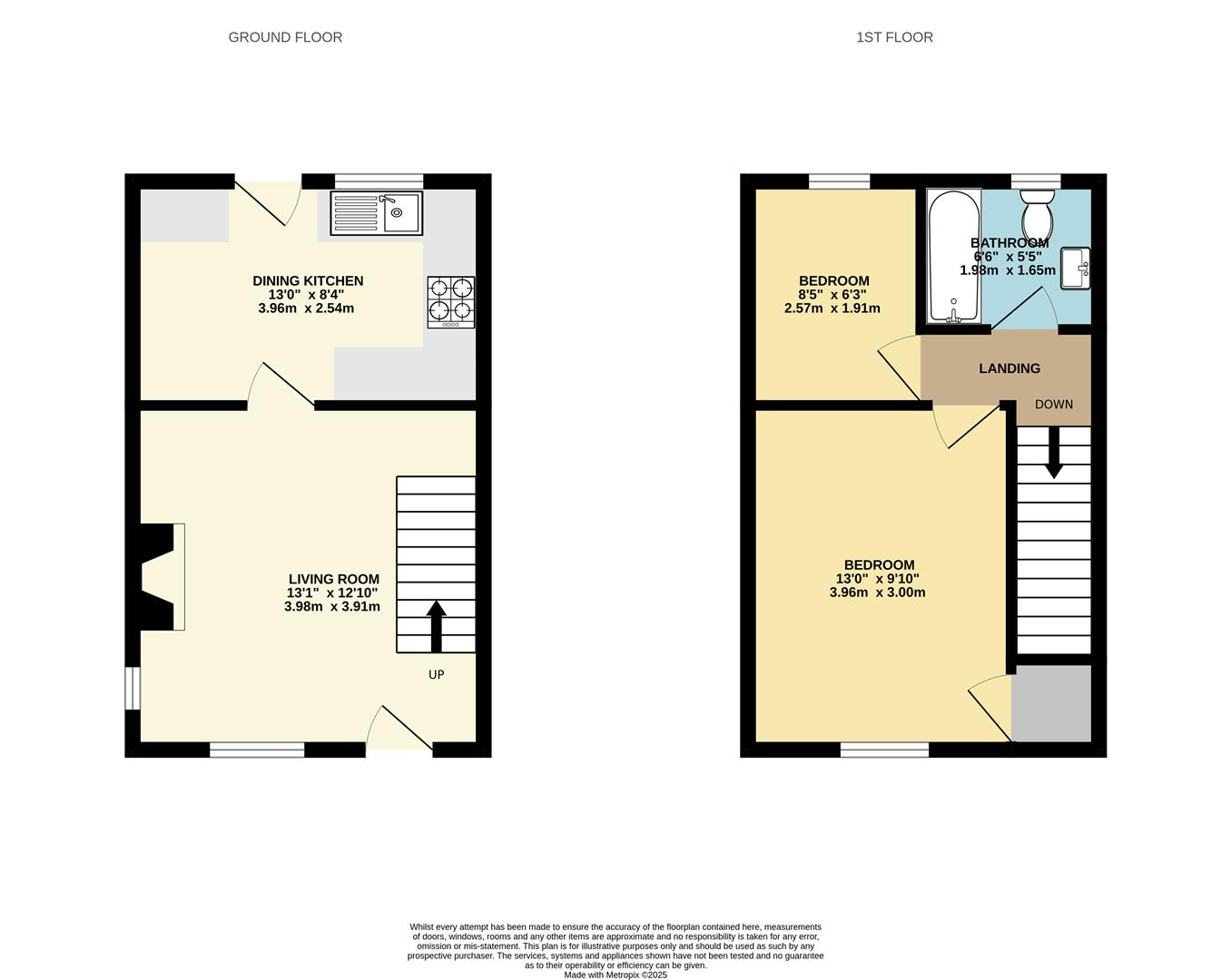 121, Buxton Road, High Peak floorplan