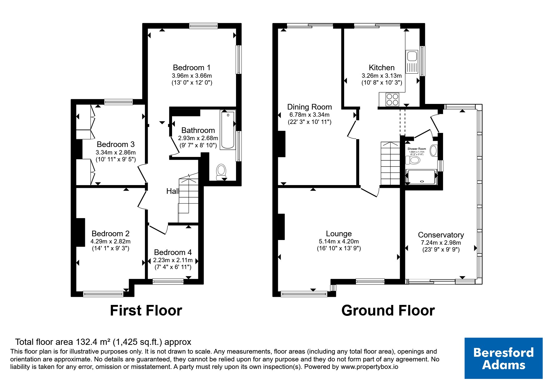 114, Dicksons Drive, Cheshire floorplan