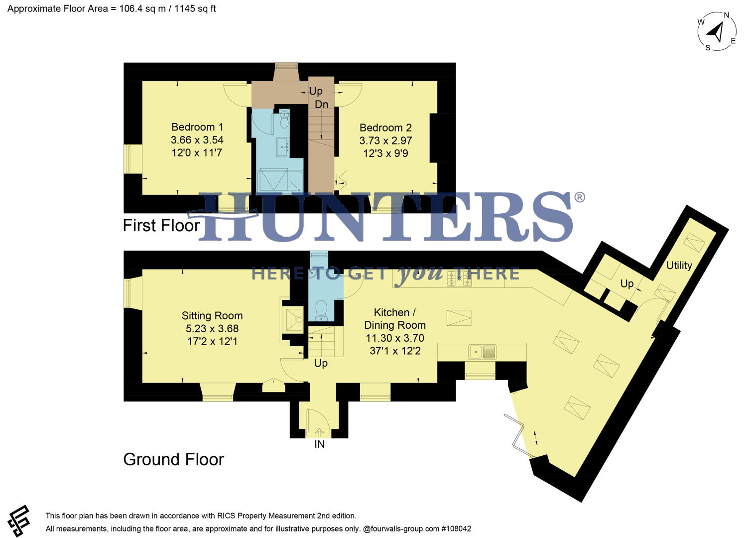 73, Larkfield Road, Leeds floorplan