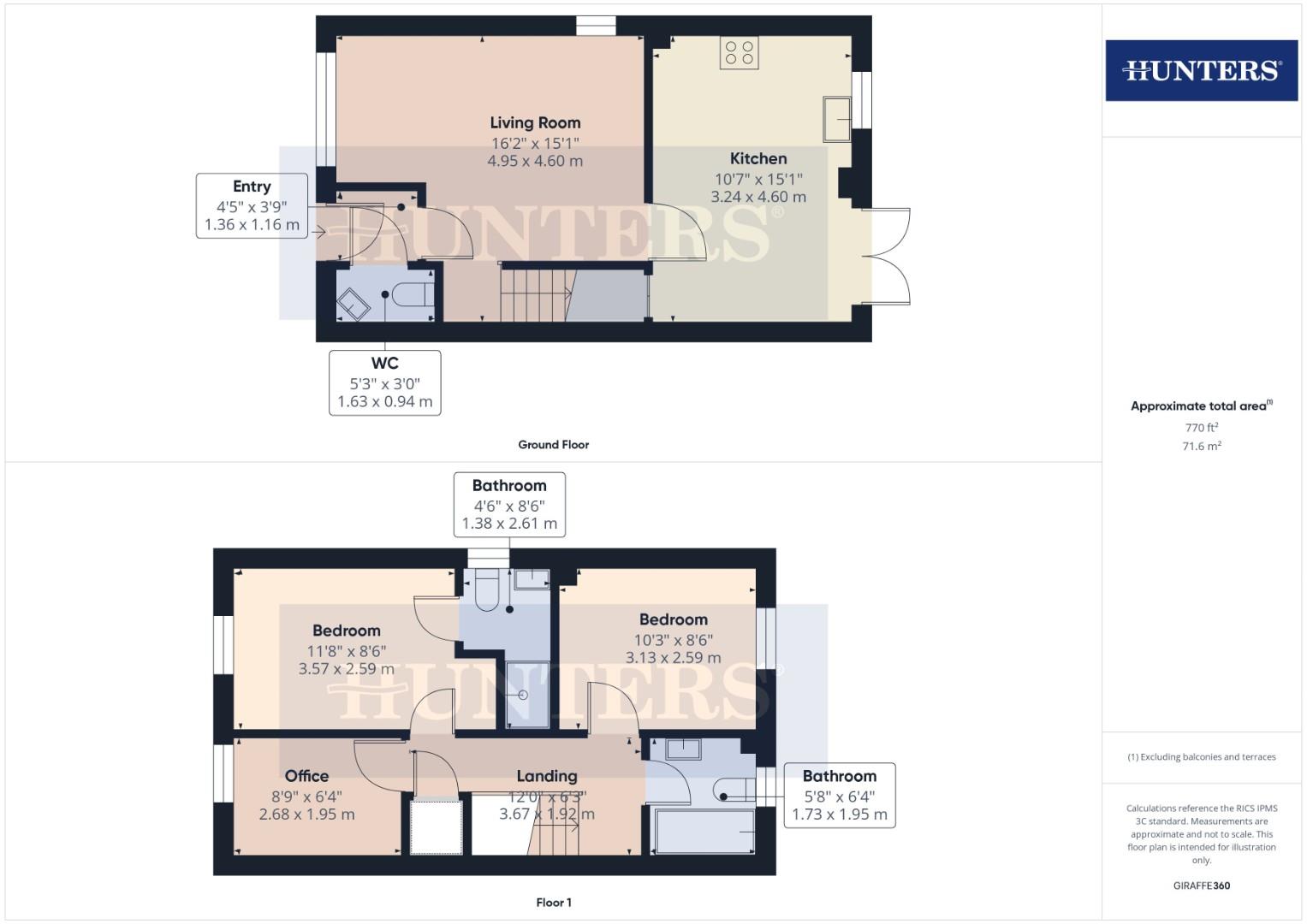 20, Saltwick Drive, Bridlington floorplan