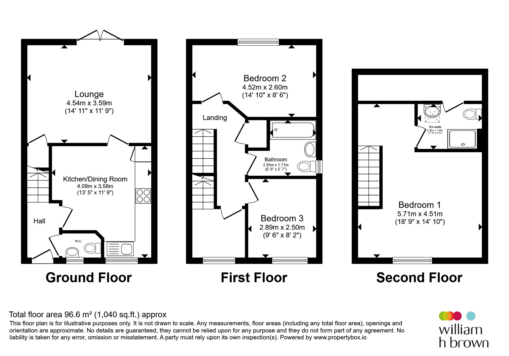 65, Bluebell Way, Rotherham floorplan