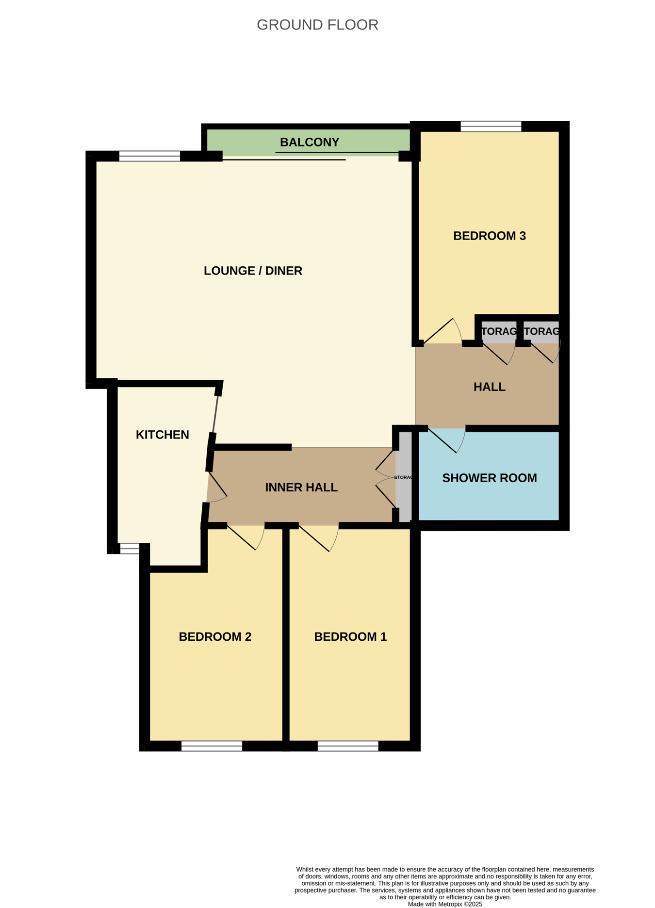 Flat 2 , Faversham Lodge, Eastern Esplanade, Thorpe Bay floorplan